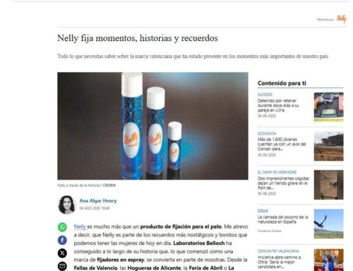 Nelly, 70 años fijando peinados y momentos