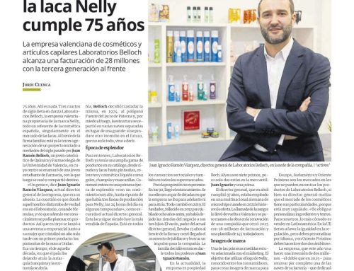 Laboratorios Belloch, creadora de la Laca Nelly, cumple 75 años